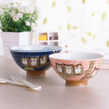 4.5 Inch Made In Japan Ceramic Bowls Rice Dinner Food Container OWL Rabbits Cartoon Printed Under Glazed Cutlery Bowl Blue Pink
4.5 Inch Made In Japan Ceramic Bowls Rice Dinner Food Container OWL Rabbits Cartoon Printed Under Glazed Cutlery Bowl Blue Pink