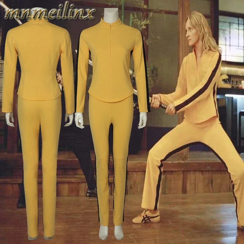 HOT Cakes Kill Bill Costume The Bride Cosplay Jacket Fearful Killer Fancy Uniforn Custom Made Unisex Halloween Outfit Suit
HOT Cakes Kill Bill Costume The Bride Cosplay Jacket Fearful Killer Fancy Uniforn Custom Made Unisex Halloween Outfit Suit