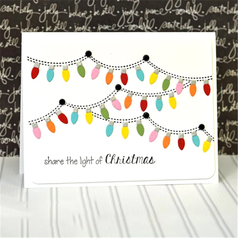 DiyArts Christmas Bulbs Die Cutting Dies 2019 for Card Making Scrapbooking Album Embossing Paper Stencil Craft Metal Die Cut
DiyArts Christmas Bulbs Die Cutting Dies 2019 for Card Making Scrapbooking Album Embossing Paper Stencil Craft Metal Die Cut