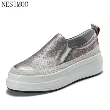 NESIMOO 2018 Women Pumps Elegant Woman Shoes Platform Wedge Med Heel Slip On Blue Ladies Casual Pumps Size 34-39
NESIMOO 2018 Women Pumps Elegant Woman Shoes Platform Wedge Med Heel Slip On Blue Ladies Casual Pumps Size 34-39