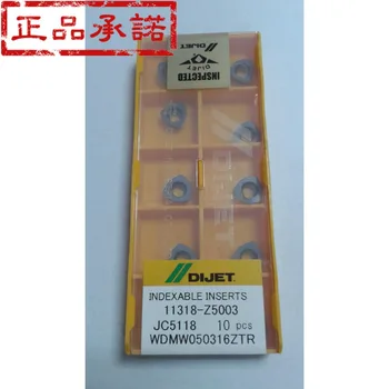 Authentic, Japan DIJET CNC blade WDMW050316ZTR JC5118 turning tools carbide inserts
Authentic, Japan DIJET CNC blade WDMW050316ZTR JC5118 turning tools carbide inserts