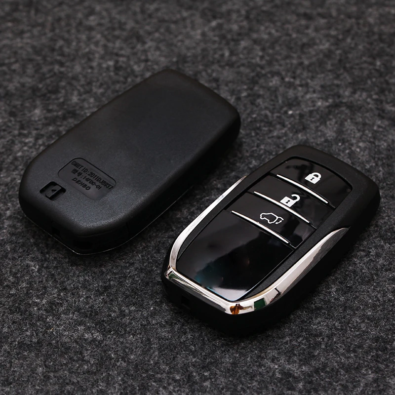 3 Button Smart Remote Key Shell Case For Toyota RAV4 Highlander Camry New Prado Key Shell With Logo
3 Button Smart Remote Key Shell Case For Toyota RAV4 Highlander Camry New Prado Key Shell With Logo
