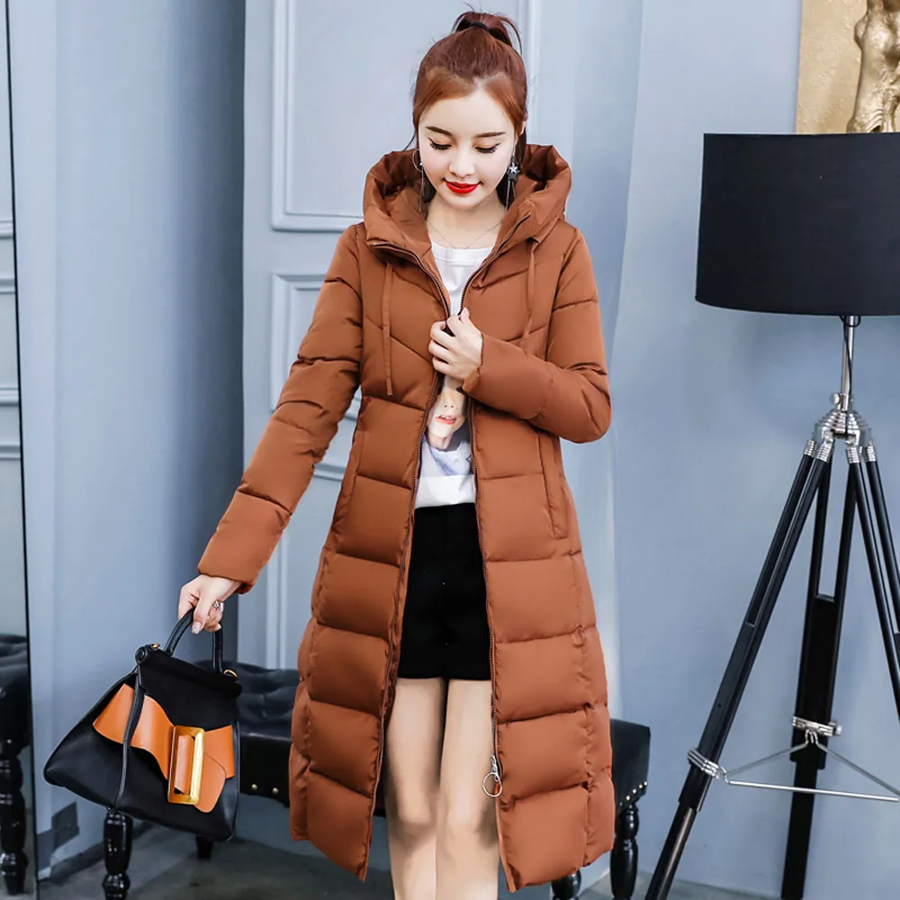 Women Winter Padded Warm Ultra Light Coat Collar Long Jackets Warm Thicken Padded Hooded Overcoat Slim Solid 9.7
Women Winter Padded Warm Ultra Light Coat Collar Long Jackets Warm Thicken Padded Hooded Overcoat Slim Solid 9.7