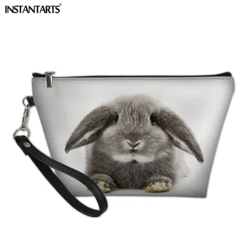 INSTANTARTS 2018 Women Cosmetic Bag Cute Gray Rabbit Printing Make Up Organizer Case PU Zipper Travel Pouch Storage Bag for Girl
INSTANTARTS 2018 Women Cosmetic Bag Cute Gray Rabbit Printing Make Up Organizer Case PU Zipper Travel Pouch Storage Bag for Girl