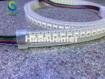 WHITE PCB 1 meter 144pcs APA-102C addressable led pixel strip light,144pixels/m;waterproof in silicon tube
WHITE PCB 1 meter 144pcs APA-102C addressable led pixel strip light,144pixels/m;waterproof in silicon tube