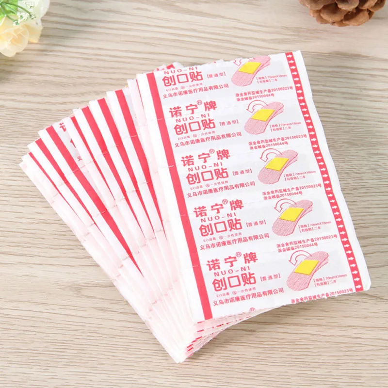 100PCs Waterproof Breathable Band Aid Hemostasis Adhesive Bandages First Aid Emergency Kit For Kids Children
100PCs Waterproof Breathable Band Aid Hemostasis Adhesive Bandages First Aid Emergency Kit For Kids Children