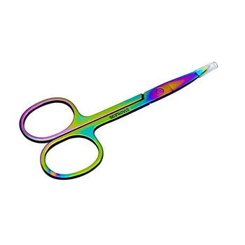 Hot Rainbow Scissors Eyebrow Manicure Colorful Scissors Cutter Nail Makeup Tool Woman Lady DIY Mankeup Fashion Equipment