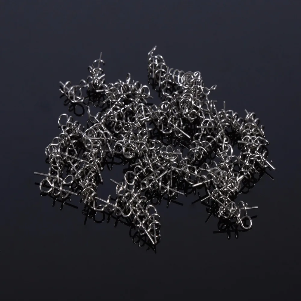 100pcs/bag Pesca Fishing Pin 14mm Fishing Lure Stainless Steel Fishing Spring For Fishing Accessories
100pcs/bag Pesca Fishing Pin 14mm Fishing Lure Stainless Steel Fishing Spring For Fishing Accessories