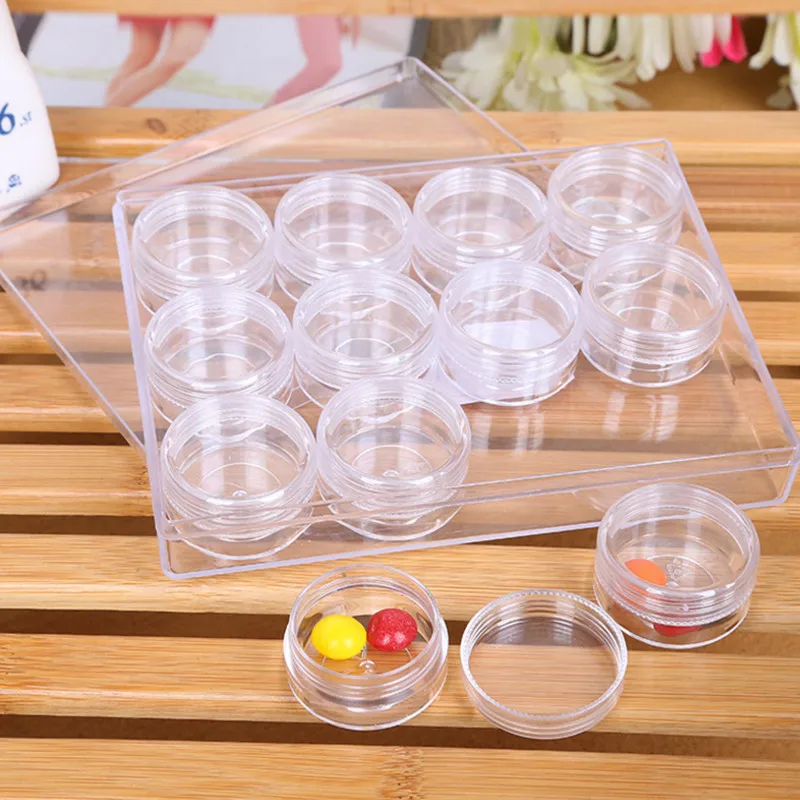 LIXYMO 12pcs in 1box with cap pill Jewelries Candy Organizer Storage little box PS clear Food Sundries Seperate packing boxes
LIXYMO 12pcs in 1box with cap pill Jewelries Candy Organizer Storage little box PS clear Food Sundries Seperate packing boxes