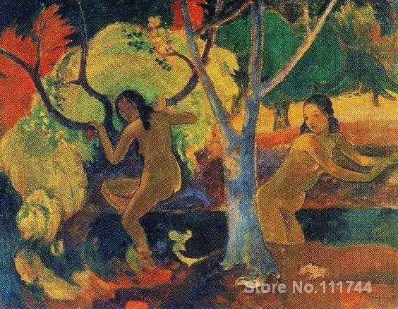 paintings of Paul Gauguin Bathers at Tahiti artwork Landscape art High quality Hand painted
paintings of Paul Gauguin Bathers at Tahiti artwork Landscape art High quality Hand painted