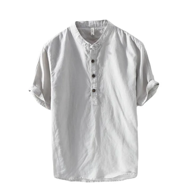 New Spring Summer Leisure Chinese Wind Linen T shirt Men Short Sleeves Shirt light cotton and hemp sleeve t shirt
New Spring Summer Leisure Chinese Wind Linen T shirt Men Short Sleeves Shirt light cotton and hemp sleeve t shirt