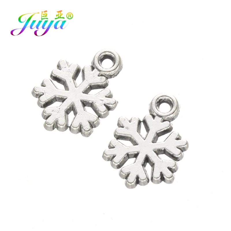 Juya 10pcs Wholesale Antique Silver Snowflake Charms Talismans Pendants For Jewelry Making DIY Handmade Jewelry Accessories
Juya 10pcs Wholesale Antique Silver Snowflake Charms Talismans Pendants For Jewelry Making DIY Handmade Jewelry Accessories