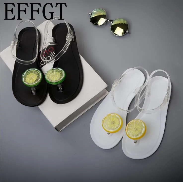 EFFGT 2019 New Style Sweet Jelly Shoes Women Sandals Flat Han edition Summer Shoes Woman Casual Flats Shoes sandals
EFFGT 2019 New Style Sweet Jelly Shoes Women Sandals Flat Han edition Summer Shoes Woman Casual Flats Shoes sandals