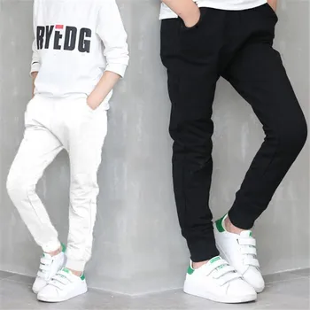 Children's clothing spring and autumn boy White sports pants children's leisure pants Girls black trousers baby cotton
Children's clothing spring and autumn boy White sports pants children's leisure pants Girls black trousers baby cotton