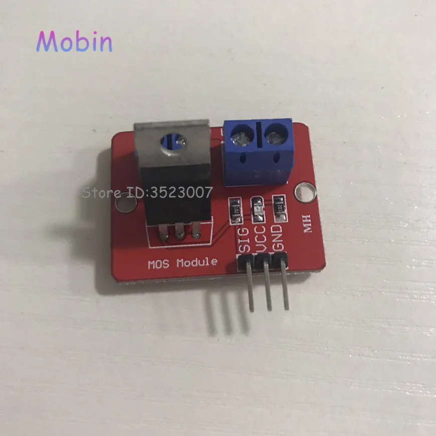 50pcs/lot 0-24V Top Mosfet Button IRF520 MOS Driver Module MCU ARM Best quality Free shipping
50pcs/lot 0-24V Top Mosfet Button IRF520 MOS Driver Module MCU ARM Best quality Free shipping
