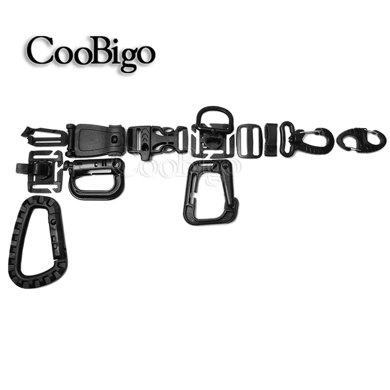 1set Assorted Buckle Grimloc Web Dominator Molle Tactical Backpack Keychains Organizer Carabiner Webbing Clips Travel Kits#CS011
1set Assorted Buckle Grimloc Web Dominator Molle Tactical Backpack Keychains Organizer Carabiner Webbing Clips Travel Kits#CS011