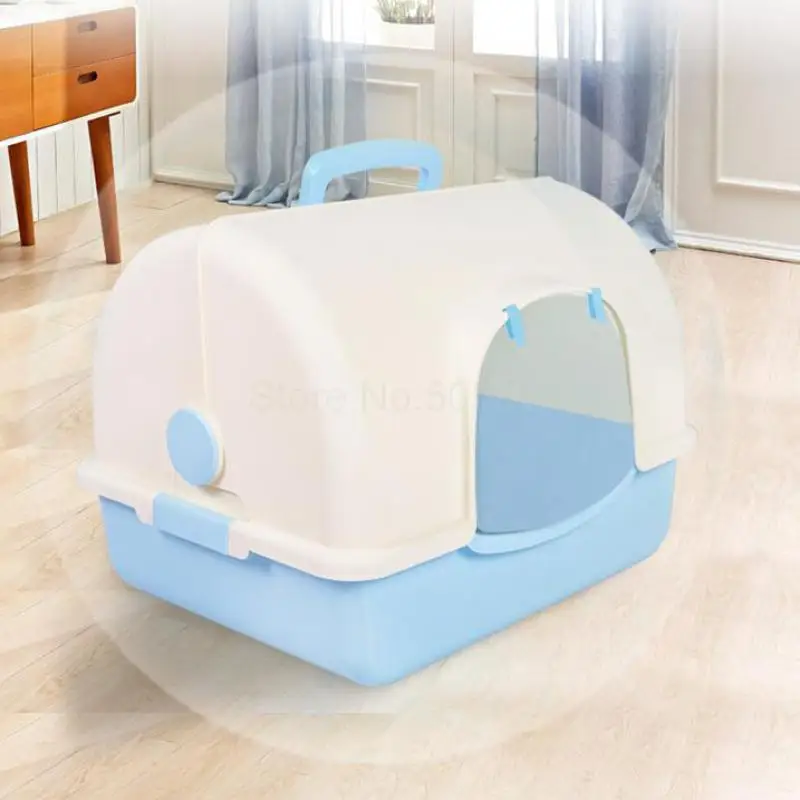 Flip The Cat Sand Basin Fully Enclosed Spill Prevention Deodorant Large Cat Cat Litter Box Toilet Articles
Flip The Cat Sand Basin Fully Enclosed Spill Prevention Deodorant Large Cat Cat Litter Box Toilet Articles