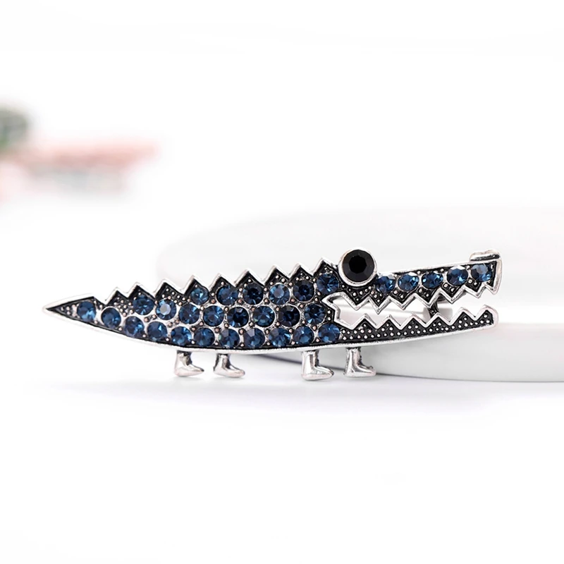 2019 Dark Blue Creative Crocodile Brooches Women And Men's Animal Brooch Pins Jewelry Gifts
2019 Dark Blue Creative Crocodile Brooches Women And Men's Animal Brooch Pins Jewelry Gifts