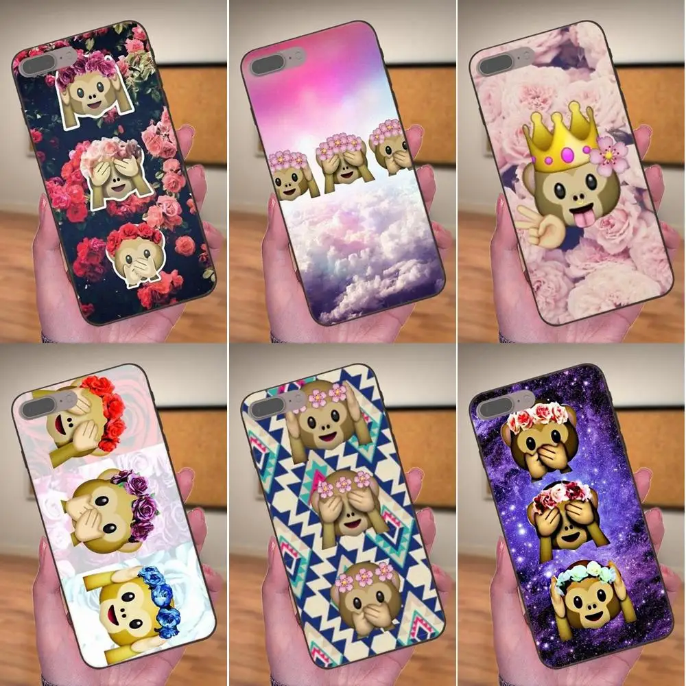 For Apple iPhone 4 4S 5 5S SE 6 6S 7 8 Plus X XS Max XR Design High Quality Phone Case Lots Of Emoji Monkeys Mint Ultra Thin
For Apple iPhone 4 4S 5 5S SE 6 6S 7 8 Plus X XS Max XR Design High Quality Phone Case Lots Of Emoji Monkeys Mint Ultra Thin
