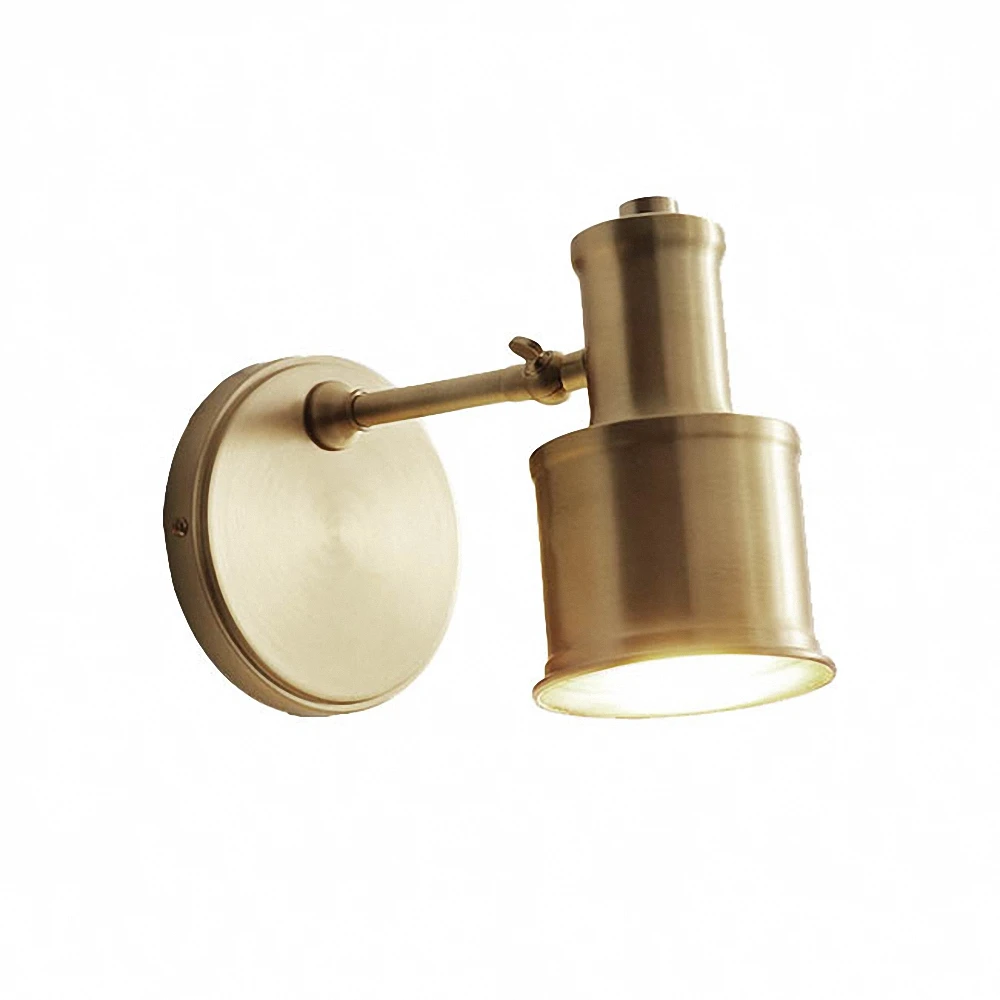 Copper Wall Lamps lampshade Nordic style home deco Strip living room lights E27 Bulb living room lights Simple style adjustment
Copper Wall Lamps lampshade Nordic style home deco Strip living room lights E27 Bulb living room lights Simple style adjustment