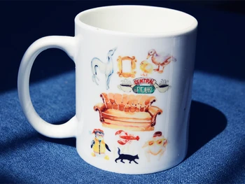 New Friends TV Show Series White Ceramic Coffee Tea Cup Mug Joey Hugsy Monica Photo Frame etc
New Friends TV Show Series White Ceramic Coffee Tea Cup Mug Joey Hugsy Monica Photo Frame etc