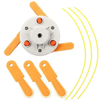 Dual-Use Grass Trimmer Head 3 Nylon Line Cutter Head 3 Spare Plastic Cutter Lawnmower Cutting Line Head For Strimmer Replacement
Dual-Use Grass Trimmer Head 3 Nylon Line Cutter Head 3 Spare Plastic Cutter Lawnmower Cutting Line Head For Strimmer Replacement