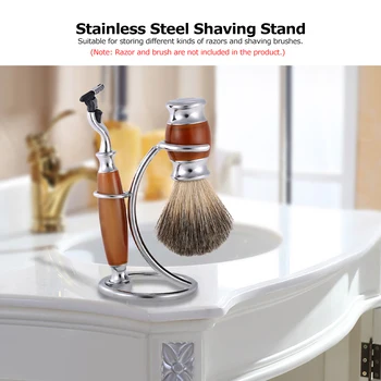 Shaving Holder Stand for Shaving Razor Brush Stainless Steel Shaving Tool Organizer
Shaving Holder Stand for Shaving Razor Brush Stainless Steel Shaving Tool Organizer