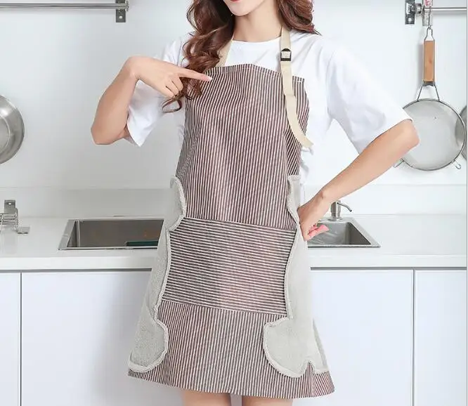 New Hot Fashion Lady Women Men Adjustable waterproof big pocket High-grade Kitchen Apron For Cooking Baking Restaurant
New Hot Fashion Lady Women Men Adjustable waterproof big pocket High-grade Kitchen Apron For Cooking Baking Restaurant
