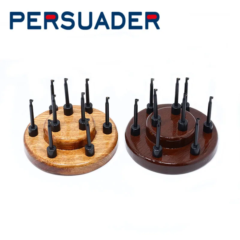 PERSUADER 1set holding 9flies fly tying widget storage tool with solid wood base new fly tying craft furniture wooden fly cake
PERSUADER 1set holding 9flies fly tying widget storage tool with solid wood base new fly tying craft furniture wooden fly cake