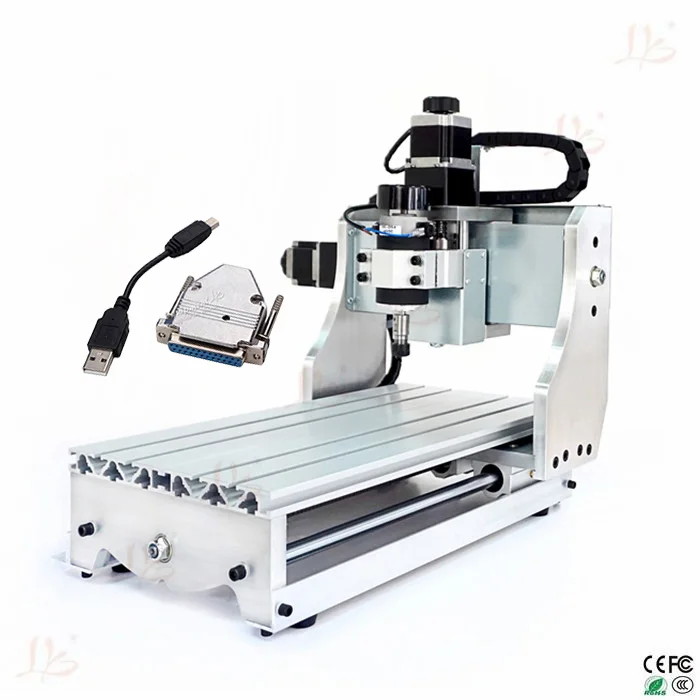 

Free tax to Russia 4axis wood lathe router cnc milling machine 3020 Ball screw with USB adapter