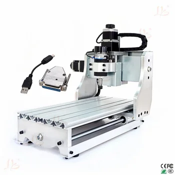 Free tax to Russia 4axis wood lathe router cnc milling machine 3020 Ball screw with USB adapter
Free tax to Russia 4axis wood lathe router cnc milling machine 3020 Ball screw with USB adapter