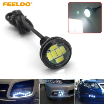 FEELDO 10Pcs White 4W 23mm Lens Ultra-thin 5630 6SMD LED Eagle Eye Tail light Backup Rear Lamp DRL Light #AM1424
FEELDO 10Pcs White 4W 23mm Lens Ultra-thin 5630 6SMD LED Eagle Eye Tail light Backup Rear Lamp DRL Light #AM1424