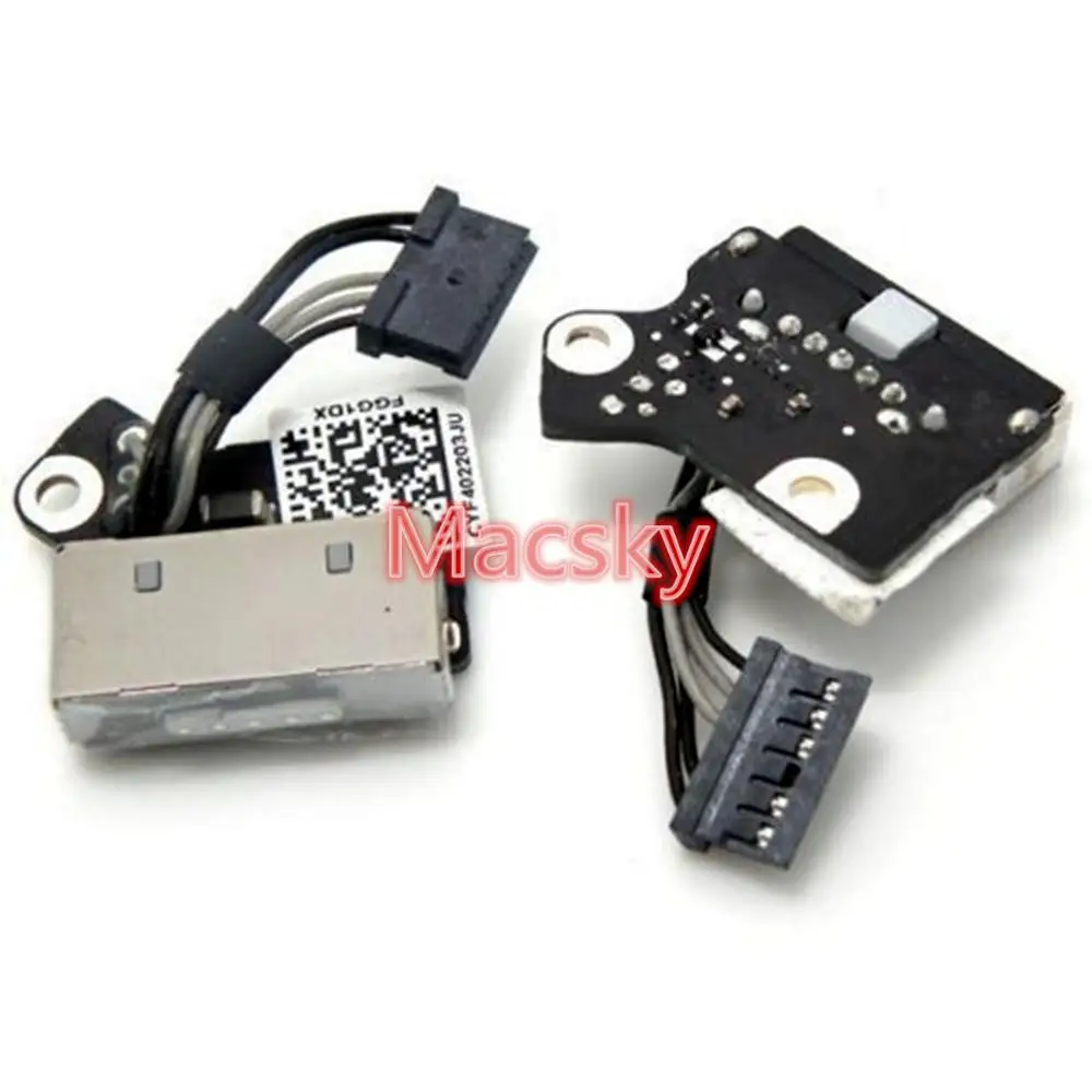 Tested Original Magsaf* DC Power Jack Board for MacBook Pro 15" Retina A1398 2012 2013 820-3584-A 820-3109-A MC975 MD831 ME293
Tested Original Magsaf* DC Power Jack Board for MacBook Pro 15" Retina A1398 2012 2013 820-3584-A 820-3109-A MC975 MD831 ME293