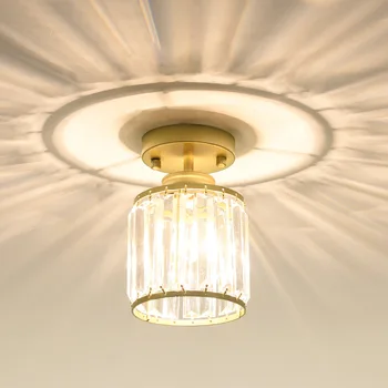 HJYVIOTIN Crystal Ceiling Light LED E27 110V 220V Ceiling Lamps modern for Hall Entrance Porch Corridor Balcony lampara techo
HJYVIOTIN Crystal Ceiling Light LED E27 110V 220V Ceiling Lamps modern for Hall Entrance Porch Corridor Balcony lampara techo
