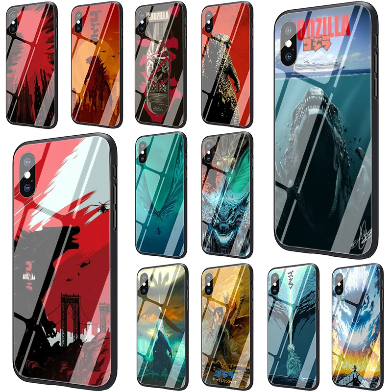 Godzilla Tempered Glass phone cover case for iphone 5 5s SE 6 6s 7 8 Plus X XR XS 11 pro Max
Godzilla Tempered Glass phone cover case for iphone 5 5s SE 6 6s 7 8 Plus X XR XS 11 pro Max