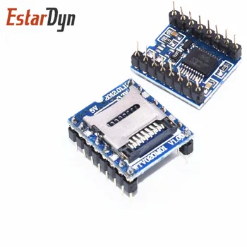 10pcs WTV020 WTV020-SD WTV020SD-20SS Mini SD Card MP3 Sound Module For PIC Ard uino 2560 UNO R3 WTV020-SD-16P H14
10pcs WTV020 WTV020-SD WTV020SD-20SS Mini SD Card MP3 Sound Module For PIC Ard uino 2560 UNO R3 WTV020-SD-16P H14