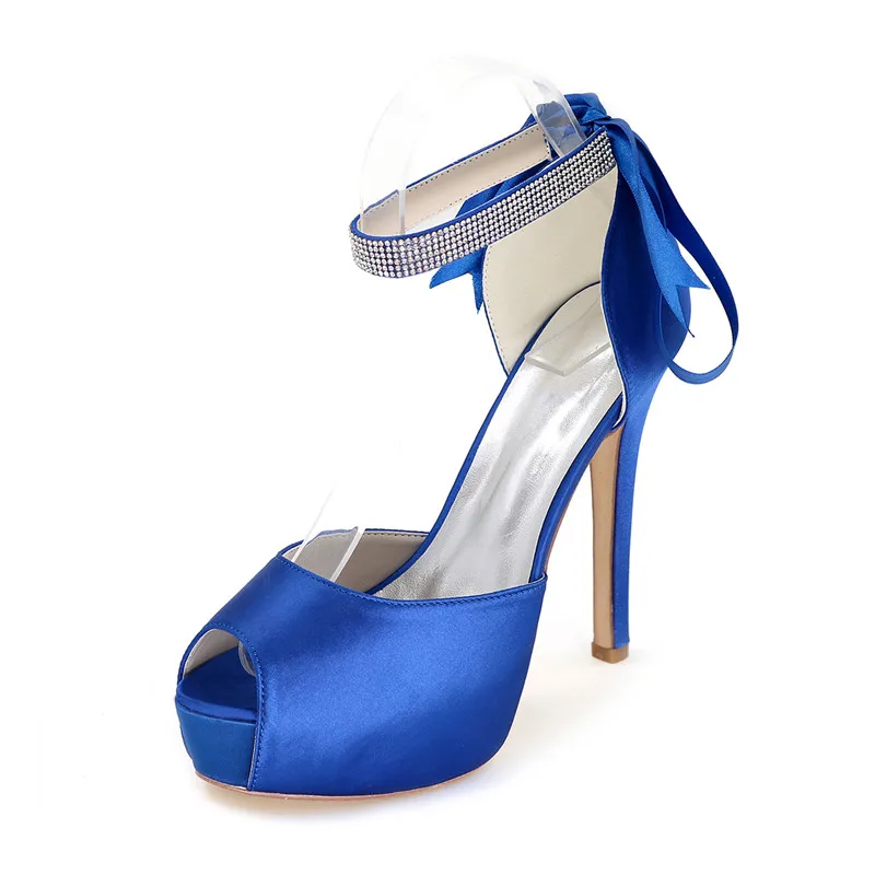 High Heels Platform Satin Wedding Shoes Heeled Peep Toe Prom Evening Formal Party Ladies Dress Pumps High Heels Platform Satin Wedding Shoes Heeled Peep Toe Prom Evening Formal Party Ladies Dress Pumps