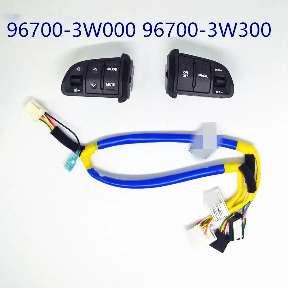Multi function Steering Wheel Audio Cruise Control Buttons For KIA sportage 2011-2015 with back light 96700 3W000 96700 3W300
Multi function Steering Wheel Audio Cruise Control Buttons For KIA sportage 2011-2015 with back light 96700 3W000 96700 3W300