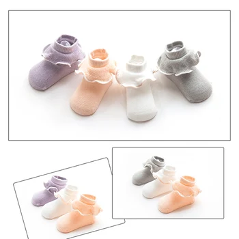 New Style Toddler Baby Girls Socks Fungus Lace Floral Short Kids Girl Socks Cotton Fashion Solid Colors 0-2T infant Soft socks
New Style Toddler Baby Girls Socks Fungus Lace Floral Short Kids Girl Socks Cotton Fashion Solid Colors 0-2T infant Soft socks