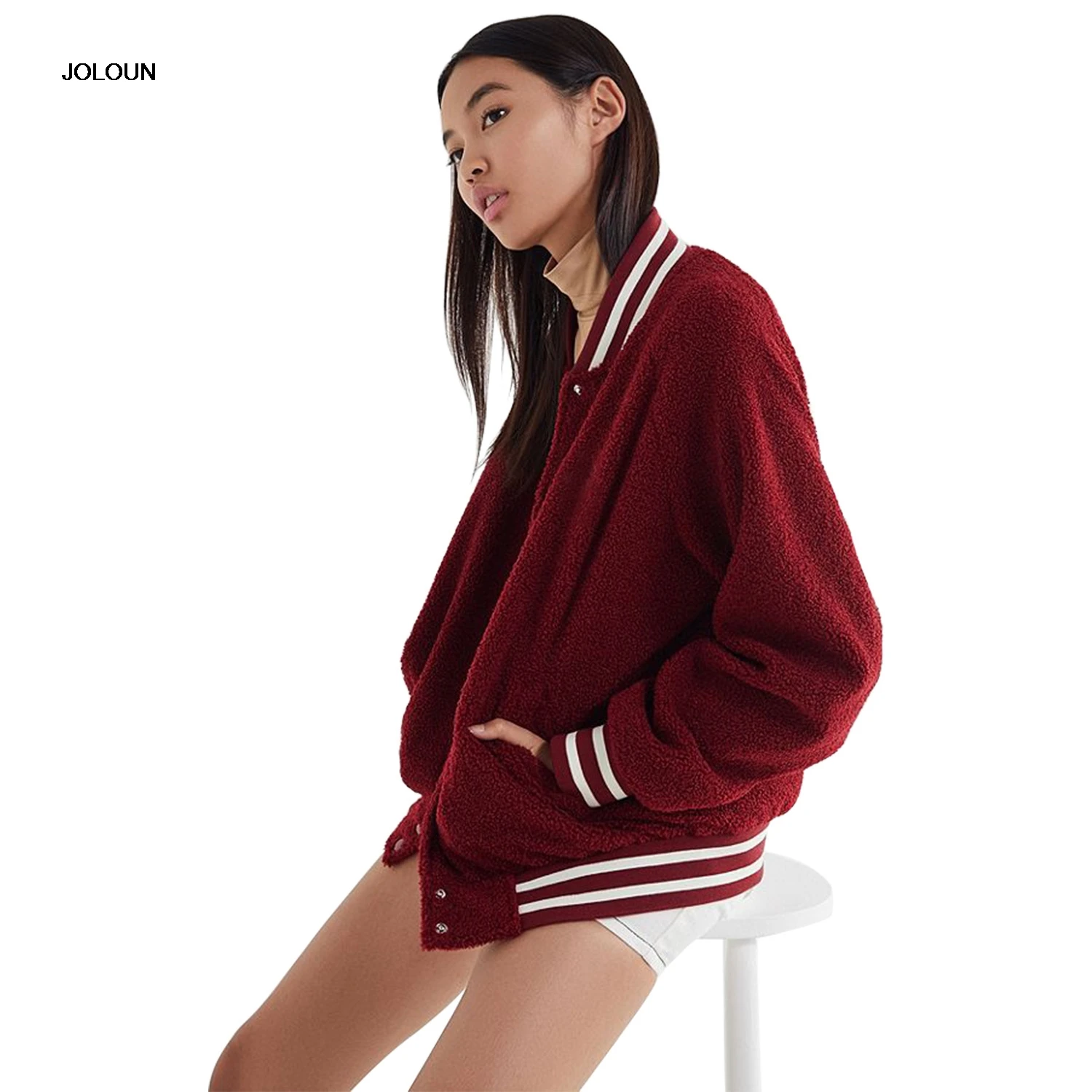 Women's Classic Jackets BF Long Sleeve Biker Baseball Casual Coat Outwear Autumn Bomber Tweed Jackets Windbreaker Chaqueta Mujer
Women's Classic Jackets BF Long Sleeve Biker Baseball Casual Coat Outwear Autumn Bomber Tweed Jackets Windbreaker Chaqueta Mujer