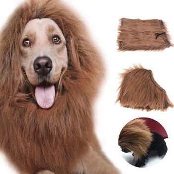Pet Costume Cat Clothes Fancy Dress Up Lion Mane Wig for Cats Small Large Dogs -15
Pet Costume Cat Clothes Fancy Dress Up Lion Mane Wig for Cats Small Large Dogs -15
