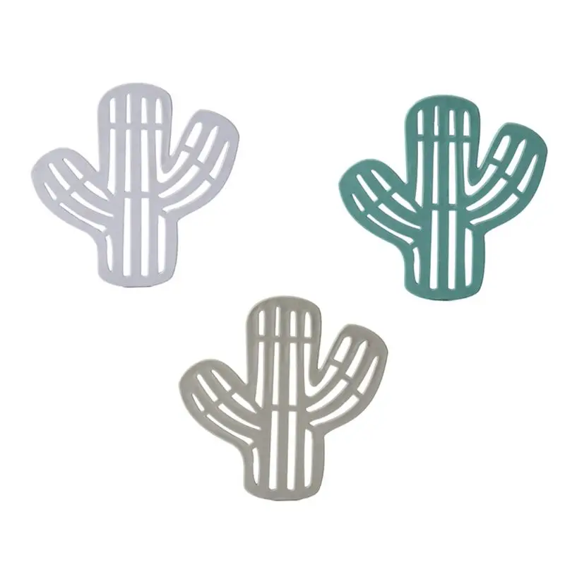 Nordic Style Cute Hollow Out Cactus Shape Cup Coasters Non-Slip Modern Plain Solid Color TPR Bowl Mat Mug Pad Home Kitchen Decor
Nordic Style Cute Hollow Out Cactus Shape Cup Coasters Non-Slip Modern Plain Solid Color TPR Bowl Mat Mug Pad Home Kitchen Decor