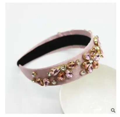 New Baroque women fashion hairbands temperament diamond jewel flower headbands Bridal hair accessories
New Baroque women fashion hairbands temperament diamond jewel flower headbands Bridal hair accessories