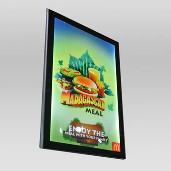 5PCS Fast Food Restaurant Black Color Aluminum Slim A2 LED Illuminated Menu Panels Lightboxes
5PCS Fast Food Restaurant Black Color Aluminum Slim A2 LED Illuminated Menu Panels Lightboxes