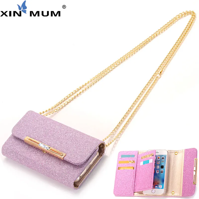 XIN-MUM Luxury Women Glitter Wallet Case For iPhone X 8 7 6 6s Plus 5s 5 Se Diamond Bling Shoulder Bag Messenger Chain Handbag
XIN-MUM Luxury Women Glitter Wallet Case For iPhone X 8 7 6 6s Plus 5s 5 Se Diamond Bling Shoulder Bag Messenger Chain Handbag
