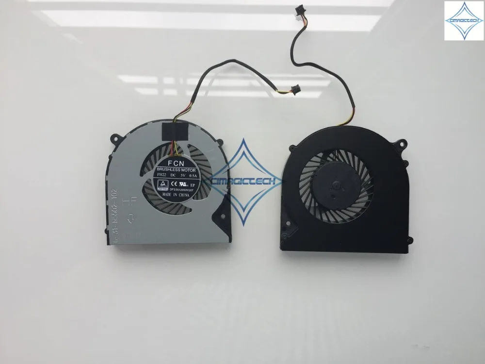 Original new for Clevo W350DW F57 m510D1 F57 F57-D5R D1 D1T D2 D3 D2R 6-31-N5502-102 DFS551205WQ0T FH22 laptop cpu cooling fan
Original new for Clevo W350DW F57 m510D1 F57 F57-D5R D1 D1T D2 D3 D2R 6-31-N5502-102 DFS551205WQ0T FH22 laptop cpu cooling fan