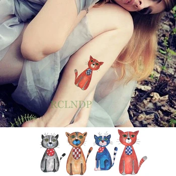 Waterproof Temporary Tattoo Sticker Cat Animal Fake Tatto Personality Flash Tatoo Hand Arm Foot Back Tato for Girl Women Men Kid
Waterproof Temporary Tattoo Sticker Cat Animal Fake Tatto Personality Flash Tatoo Hand Arm Foot Back Tato for Girl Women Men Kid