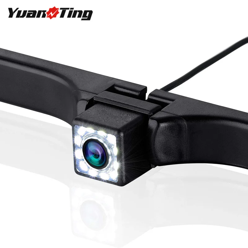 YuanTing Car Rear View Waterproof High Definition Color Wide Viewing Angle License Plate Camera with 12 Bright LEDs Night Vision
YuanTing Car Rear View Waterproof High Definition Color Wide Viewing Angle License Plate Camera with 12 Bright LEDs Night Vision