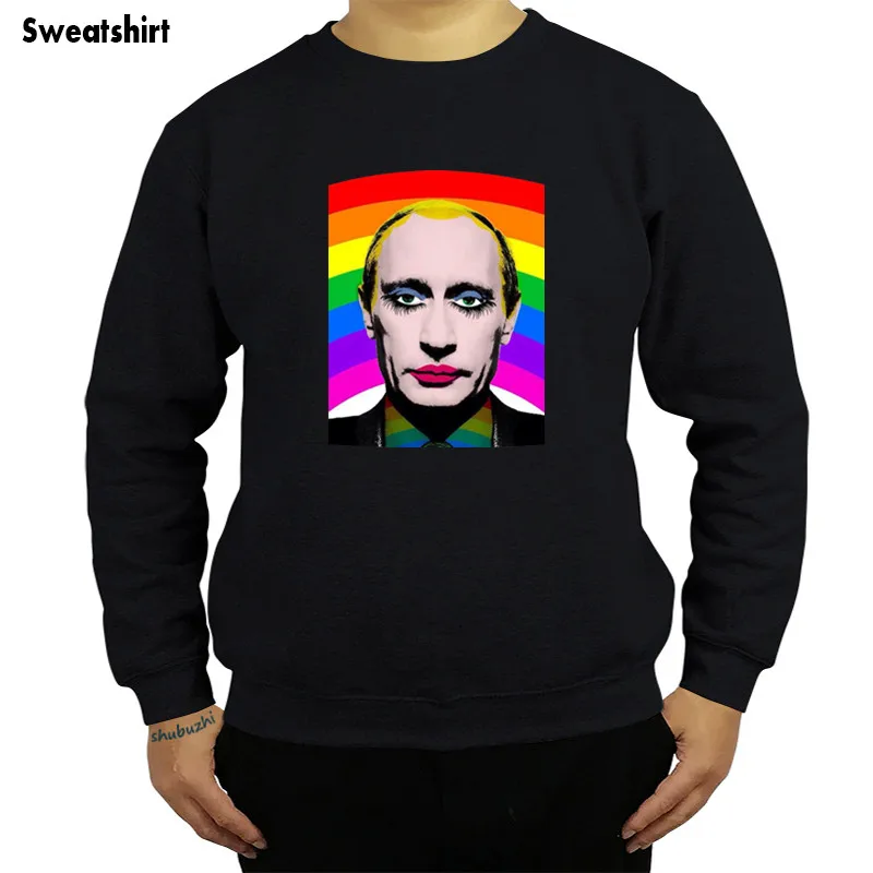 Gay Putin hoodies LGBT Soviet Russian Rainbow Transgender Equality Rights Streetwear Hip-Tope Mans hoodies sbz1347
Gay Putin hoodies LGBT Soviet Russian Rainbow Transgender Equality Rights Streetwear Hip-Tope Mans hoodies sbz1347