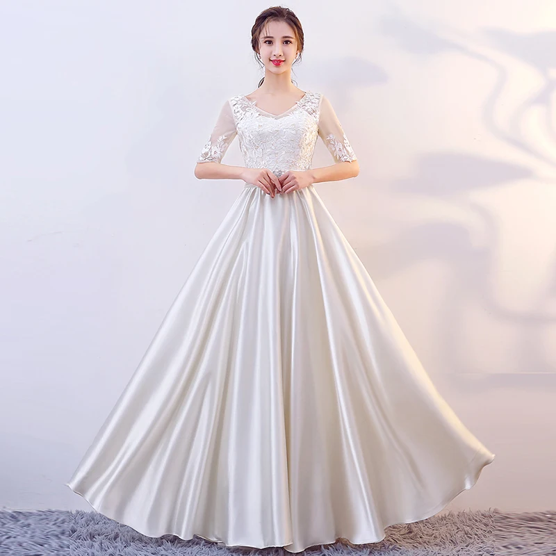 2019 New V neck Light champagne Zipper Back Rhinestone Embroider Party Formal Dress Short Sleeve Beads Sexy Long Evening Dresses
2019 New V neck Light champagne Zipper Back Rhinestone Embroider Party Formal Dress Short Sleeve Beads Sexy Long Evening Dresses